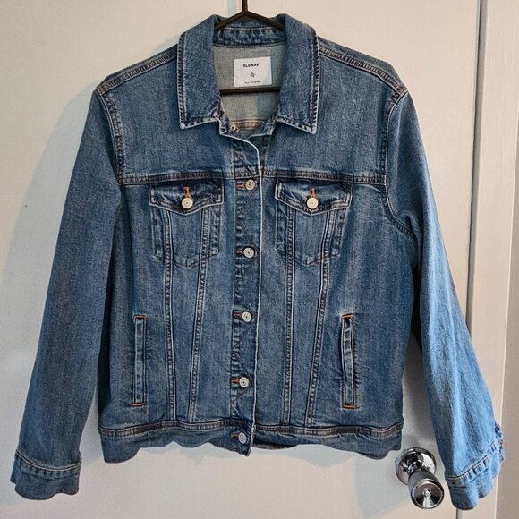 NWOT Old Navy denim jacket, size XL - Picture 1 of 4
